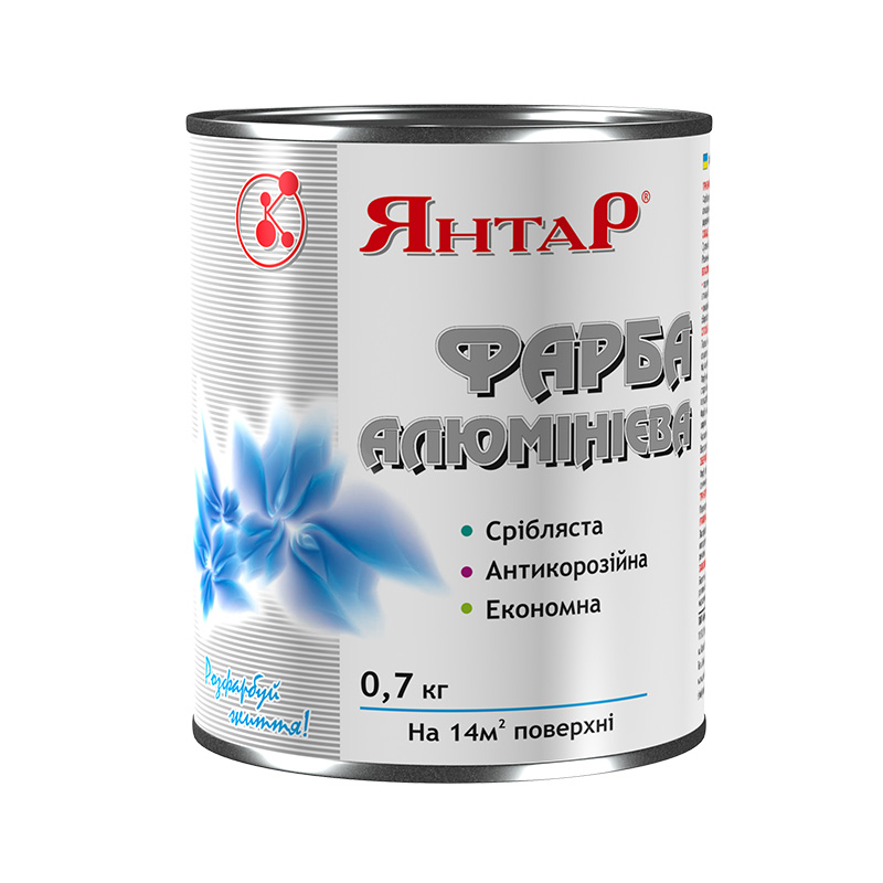 farba-alyuminiyeva-yantar-na-osnovi-alkidnogo.jpg Фарба алюмінієва «Янтар» на основі алкідного — Для ремонту та будівництва | Янтар